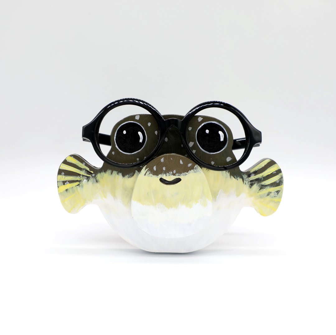 Ceramic Fish Eyeglass Holders (set of 6)
